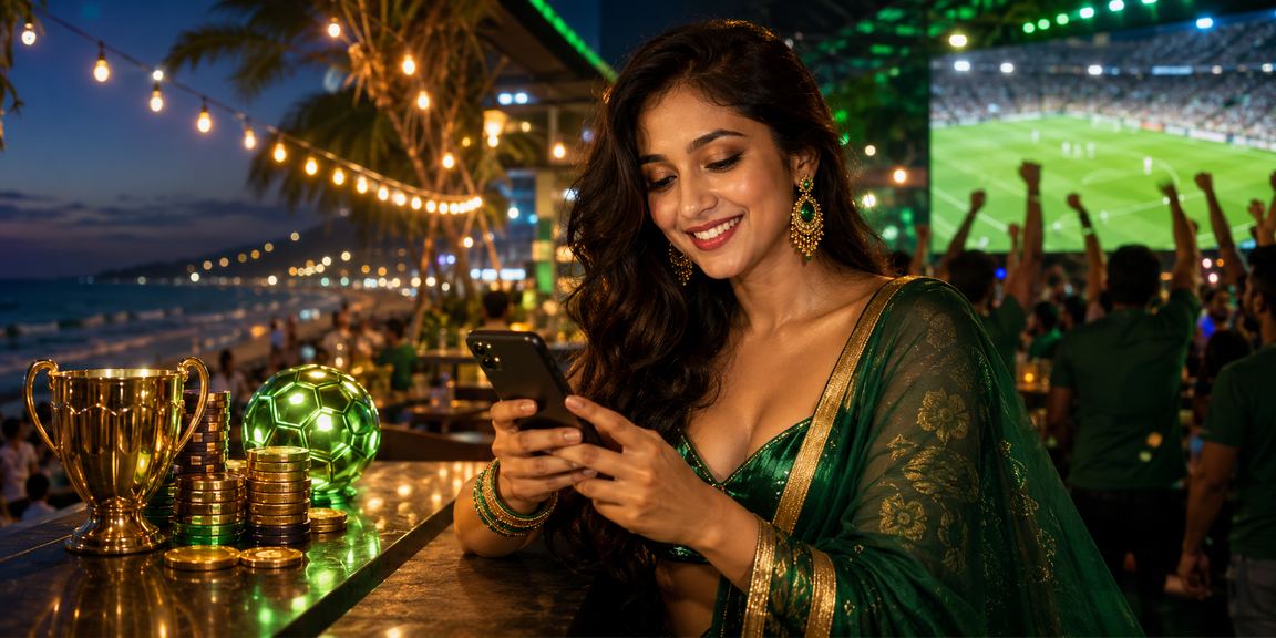 কক্সবাজারে মোবাইলে স্পোর্টস ইভেন্ট ফলো করছেন একজন বেটার