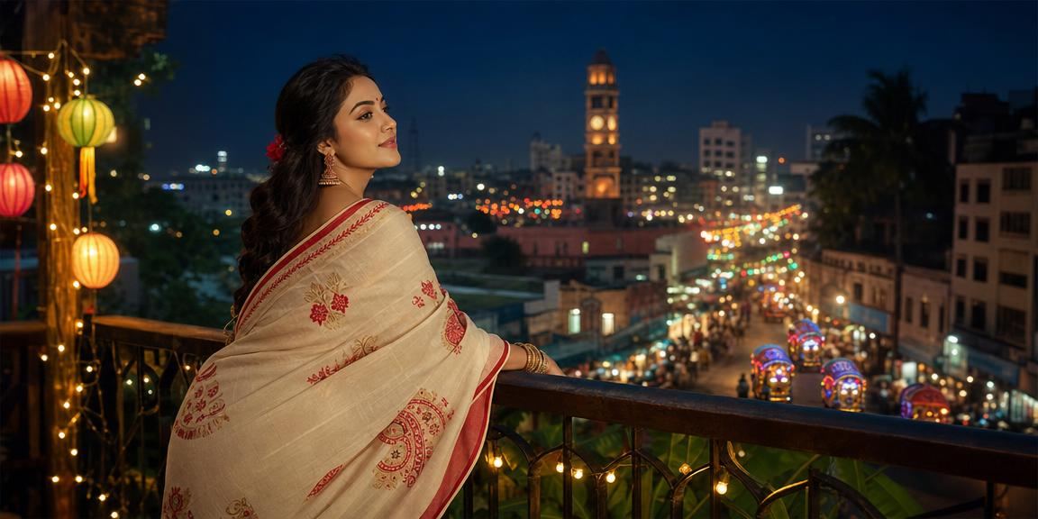 ঢাকায় পহেলা বৈশাখে অনলাইন ক্যাসিনো বেটিং উপভোগ করছেন একজন ব্যবহারকারী